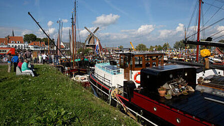 Foto van de Wijkse haven.