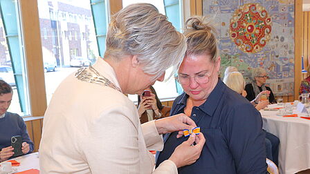 Ingeborg Blaauw-Neger en Petra Doornenbal