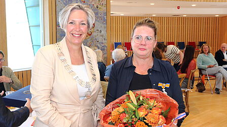 Ingeborg Blaauw-Neger en Petra Doornenbal