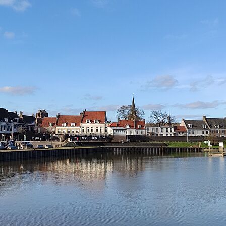 Foto van de Wijkse haven.