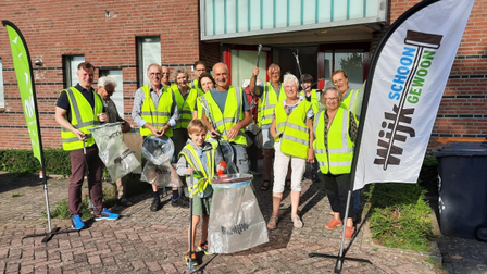 WorldCleanUpDay groep in Cothen