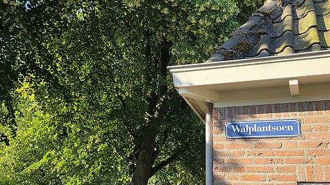 Naambordje Walplantsoen