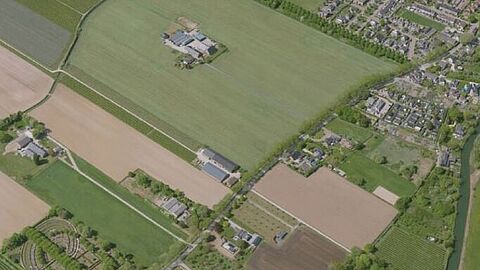 Luchtfoto Cothen Oost