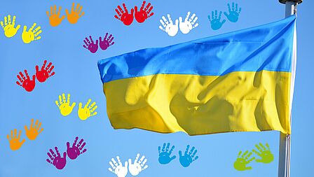 Helpende handen voor Oekraïne